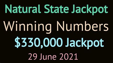 natural state jackpot payout breakdown.